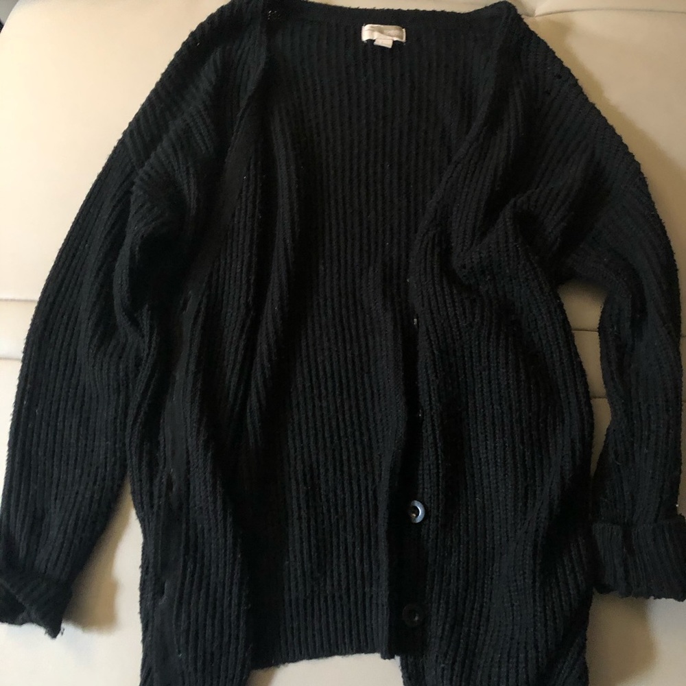 Forever 21 black cardigan